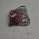 Womens Sexy Ruched Bodycon Midi Dress Mesh Long Sleeve Square Neck Cocktail Ruffle Hem Dress Spring Wedding Guest Dress (Medium, A001 Wine)