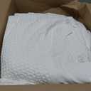 Bedsure Cotton Duvet Cover King - 100% Cotton Waffle Weave Coconut White Duvet Cover King Size, PureWoven Breathable Bedding Set for All Season, 3 Pieces, 104"x90"