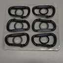 Carabiner Clip - Heavy Duty Carabiners 800lbs-13KN (2922 lbs) Carabeaner D Ring Shape,Key Chain Clip Hook,Keychain Clip,Multipurpose for Camping, Hiking,Backpacking or Other Outdoor Activities.