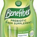 Benefiber Daily Prebiotic GLP-1 Friendly Fiber Supplement Powder for Digestive Health, Unflavored - 250 Teaspoons (17.6 Ounces)