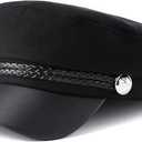 Newsboy Cap Fiddler Cap Cabbie Hat Sailor Fisherman Cap Baker Page Boy Costume Peaked Beret Cap