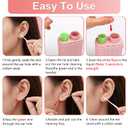 240pcs Ear Hole Cleaner, Disposable Earring Hole Cleaner, Ear Piercing Cleaner Floss & 50pcs Cotton Swabs Kit, Ear Piercing Cleaning Kit, New Piercings Aftercare, Post Exercise Hygiene Maintenance