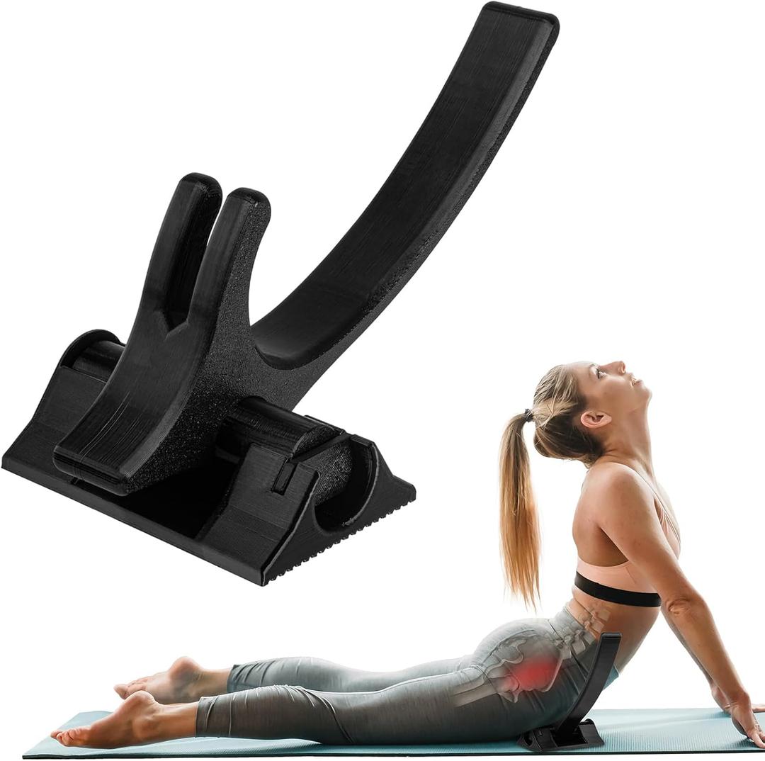 Psoas Release Tool Hip Hook  Fully Adjustable Hip Flexor & Iliacus Muscle Release Tool for Sciatica, Lower Back & Posture Pain Relief, Trigger Point Deep Tissue Massage (Black)