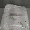 Ultra Soft Full Size Mattress Topper - Viscose Made from Bamboo Pillow Top Mattress Pad for Back Pain Relief - Naturally Cooling for Hot Sleepers, Green