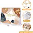 2 x 2026 Desk Calendar - Standing Flip 2026 Desktop Calendar from Jan 2026 - Dec 2026, 10" x 8.3", Memo Pages, Stand up Desk Calendar with Strong Twin-Wire Binding, Blank Blocks, Premium Paper