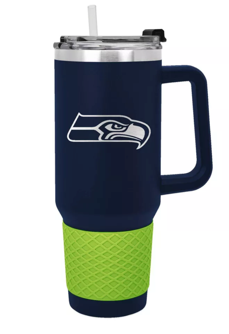 2 Pcs NFL Seattle Seahawks 40oz Travel Mug