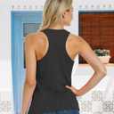 Ribbon Shirt Women Breast Cancer Awareness T Shirt October Inspirational Tee Tops (Gray, M)