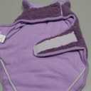 Malier Dog Winter Coat, Reversible Fleece Dog Cold Weather Coats, Windproof Warm Snow Puppy Jacket Vest Pet Clothes for Small Medium Large Dogs (Purple, M)