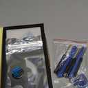 for Samsung Galaxy S23 Ultra Back Glass Replacement for Samsung S23 Ultra 5G 2023 Rear Glass Replacement SM-S918 Battery Cover Housing Door Accessories Parts with Repair Tools (Black)