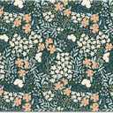 Square Mouse Pad with Stitched Edge, Premium Mousepad Washable Cloth. Computer Mouse Pad with Non-Slip Rubber Base, Mouse Pads for Computers Laptop Mouse 9.25x7.75x0.12 inch-Flower I