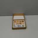 10PCS Wood Knobs Flat Top Round Cabinet Knobs Natural Wooden Dresser Drawer Pulls (Diameter: 35mm/1.38 inch, Height: 25mm/0.99 inch)