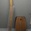 Wenqik Wood Electric Guitar Stand Solid Wooden Acoustic Handmade Guitar Holder Floor for Home Living Room Decoration