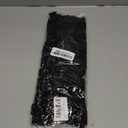 12Pcs Black Velvet Ribbon Bows Halloween Tree Decorations,5in x 10in Christmas Ornaments for Tree Home Party Front Door Wreath Holiday Decor