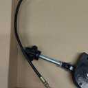 Excavator Throttle Cable Controller Handle Manual Throttle Control Bendable Cable for Excavators Heavy Equipment (40" Length)