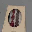 Nuanchu 4 Pcs 7.87 Inch Twisted Taper Candles Wax Unscented Smokeless Spiral Swirl Candlesticks for Wedding Holiday Dinner Party Home Decorations (Christmas Color)