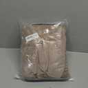 H.VERSAILTEX Stretch Velvet 3 Piece T Cushion Sofa Slipcovers - Individually Fitting Cushion Covers for 3 Cushion Couch - Stay in Place (Taupe) (3 Cushion Sofa)