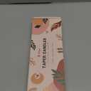 10" Classic Taper Candles, Blush Pink, 4-Pack, 7-8 Hours Long Burning, Unscented Tall Candlesticks