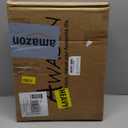 AWASEN Fluted Nightstand, Small Bedside Table with Storage Drawer, Accent End Table Living Room for Bedroom and Small Space, Brown