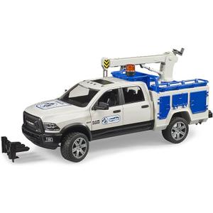 Bruder 02509 RAM 2500 Service Truck with Rotating Beacon