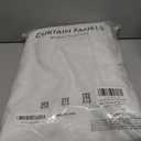 YJ YANJUN White Lace Curtains 84 inches Long 2 Panels-Old World Style Shabby Cottage Chic Sheer Curtains 52 x 84 Inch White