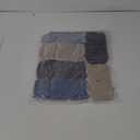 Bulinlulu Diabetic Socks for Men Women,6 Pairs Low Cut Non Binding Diabetic Socks,Ankle Seamless Socks for Men 6-9 9-12(Dark-Large) (Navy/Pale Blue/Navy Blue/Offwhite/Tan/Khaki)