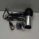 Conair Hair Dryer, 1875W Full-Size Hair Dryer with Ionic Conditioning, Blow Dryer, Tourmaline Ceramic Technology for Quick Drying, Black/Chrome