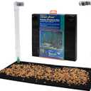Penn-Plax Undergravel Aquarium Filter for 10 Gallon Tanks  Two 9.5 x 9.5 Plates  Under Gravel System for Clear, Clean Water  Safe for Freshwater and Saltwater Tanks