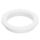 MECCANIXITY T Type Rubber Grommet Mount Dia 101.5mm ID 86mm Seal Protection Flexible Hole Plugs for Cable Pipe White