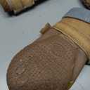 QUMY Dog Shoes for Large Dogs, Medium Dog Boots & Paw Protectors for Winter Snowy Day, Summer Hot Pavement, Water-Resistant in Rainy Weather, Outdoor Walking, Indoor Hard floors Skid-Resistant Sole (Size 5: 2.4''x2.8''(W*L) (Pack of 4))