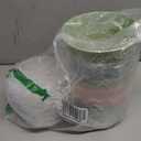 Hayder Plant Pots 6 inch Set of 6, Self Watering Flower Pots Indoor Outdoor, Self Watering Planters with Drainage Hole & Clear Saucer Reservoir