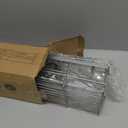 Aitatty Hanging Shower Caddy Over Door: Silver Rustproof Shower Organizer over the Door - No Drilling Bathroom Rack for Inside Shower