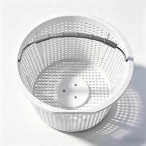 Pool Skimmer Basket for Pentair Skimmer Basket 516112 and Waterway Skimmer Basket 542-3240, for Renegade Skimmers Pool Basket | Built-in Weight | 316 Stainless Steel Handle (1Pcs)