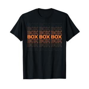 Box Box Box Race Week Motorsport Fanatic Racing Day T-Shirt, Size S Box Box Box Race Week Motorsport Fanatic Racing Day T-Shirt, Size S