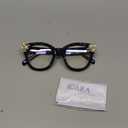 ICARA Oversized Christmas Bling Rhinestone Reading Glasses for Women Christmas Party Ladies Readers