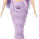 Barbie Mermaid Doll with Pink & Lilac Fantasy Hair & Headband Accessory, Toy with Shell-Inspired Bodice & Lavender Tail