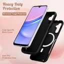 for Samsung Galaxy A16 5G Phone Case - Compatible with MagSafe Women Girls Cute Magnetic Protective Cover Cool Funny Unique Leopard Heavy Duty Shockproof Design for Samsung A16 5G Case