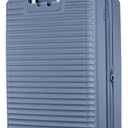 American Tourister Stratum 3.0 Large 28-Inch Spinner, Airline Approved, Durable Hardside Luggage, Expands 1.5", RightHeight Adjustable Handle, Elemental Blue, Large - Checked
