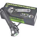 Multi-Function Flashlight Escape Rescue for Emergencies Camping