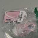 Unisex Baby Boys Girls Shoes, Newborn Infant Non-Slip Canvas Denim High Top Sneakers, Toddler First Walkers Shoes (6-12 Months Infant, 01/Light Pink)