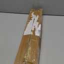 AmazerBath Nickel Spring Tension Shower Curtain Rod 31-75 Inches, 1 Inch Diameter Heavy Duty Tension Rod Rust Proof Bathroom Curtain Rod, Adjustable No Drill Easy Segmented Installation