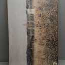 Framed Vintage Landscape Canvas Wall Art for Living Room Bedroom - Large Rustic Modern Farmhouse Meadow with Flowers Picture, Cottagecore Nature Art Decor for Dining Hallway Office, 24x36 Inch (Champ Fleuri)