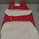 Malier Dog Winter Coat, X- Large, Red - Windproof, Extra Warm, Reflective Clothes for Small Medium Large Dogs and Puppy