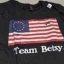 Team Betsy Ross Flag Shirt Proud American Flag Distressed T-Shirt 2XL