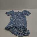 Edi California Woman's Blue Floral  Dress L