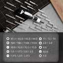 Precision Screwdriver Set 32 Pieces Small Magnetic Screwdriver Bits Electronic Repair Kit with Tweezers, Suitable for Repairing Mobile Phones, Laptops, Cameras