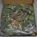 TOCHGREEN 22" Artificial Eucalyptus Wreath - Green Eucalyptus Leaf Wreath with White Berries, Perfect for Front Door, Wall, Patio Decor