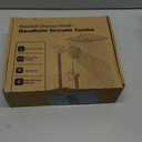 Shower Head, 8 inch Multifunction High Pressure Rain Shower Head with Handheld Spray Combo with 11'' Angle Adjustable Extension Arm/Flow Regulator/Shower System Matte Black