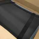 Memory Foam Camping Mattress, Ventilated Design High Density Breathable Waterproof Non-Slip Portable Sleeping Pad with Travel Bag for Car Tent Cot Glamping Floor Bed for Guests Sleepover, Cot-72*24*3 IN, Dark Grey