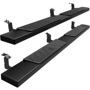 Tyger Auto 6" Riser Running Boards Compatible with 2005-2023 Toyota Tacoma | Double Cab | TG-RS6T60158 | Side Step Rails Nerf Bars