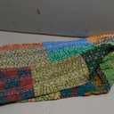 LR Home 50x60 Inch Soft Hand-Woven Bohemian Throw Blanket - Perfect for Bed, Sofa, Couch, and Living Room Decor - Warm blankets for winter - Patchwork Fall Blanket - Christmas Gift - Crimson